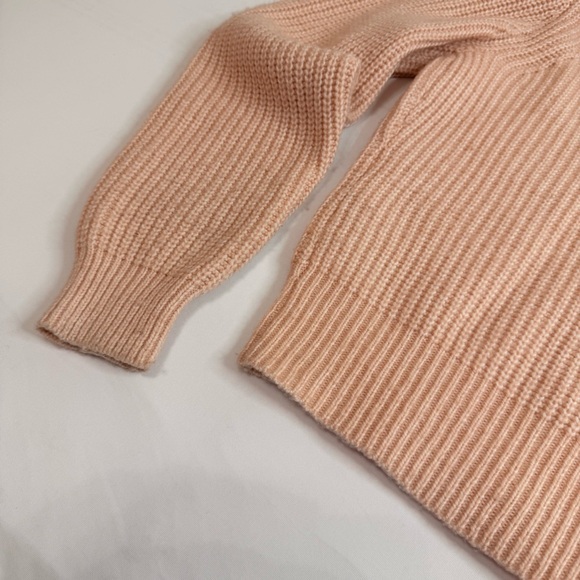 White House Black Market Light Pink Knit Cardigan - Picture 7 of 7